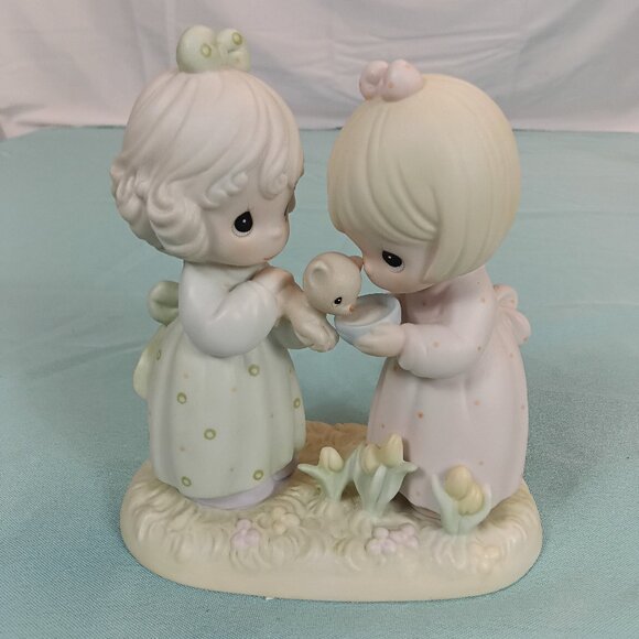 E2- 15 Precious Moments "I'm So Glad That God Has Blessed Me With a Friend - Picture 1 of 6